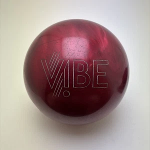 Hammer Cherry Vibe Bowling Ball - 15lb - First Drill - Right Handed Drill - Red - Picture 1 of 11