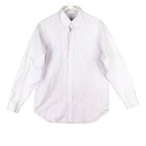 VTG Brooks Brothers Makers Regent Button Down Shirt Mens Size 16/34 Striped USA - Picture 1 of 11