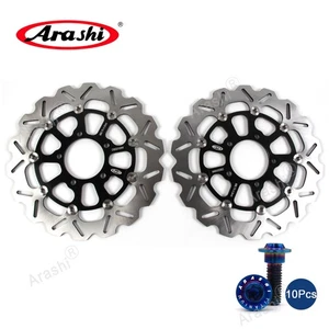 For Kawasaki ZG1400 Concours 14 ABS 2008-2020 Front Brake Rotor Disc & M8 Bolts - Picture 1 of 10
