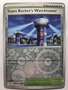 Team Rocket's Watchtower 180/182 DRI SV10: Destined Rivals Uncommon Reverse Holo - Picture 1 of 2