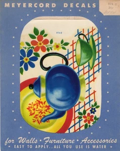 Vintage Meyercord Decal 874-B Teapot - Picture 1 of 3
