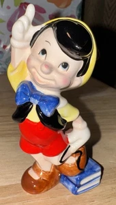 Walt Disney Productions Japan Pinocchio Ceramic Figurine 4 Inch - Picture 1 of 7