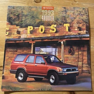 1993 Toyota 4 Runner Large Brochure 18 Pages! - Bild 1 von 3