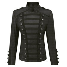 Olivia Palermo Napoleon Military Uniform Style Fashion Casual Leather Jacket