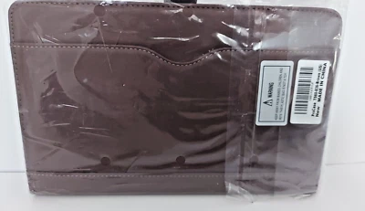 Funda de cuero para tablet adecuada para Samsung Galaxy Tab E 9,6 pulgadas (marrón) Foto 1 de 4