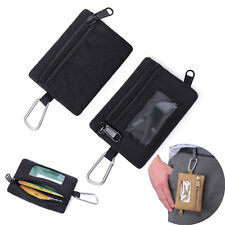 Small Molle Pouch Zipper Key Bag Strap Car Key Holder Tool Wallet JNR