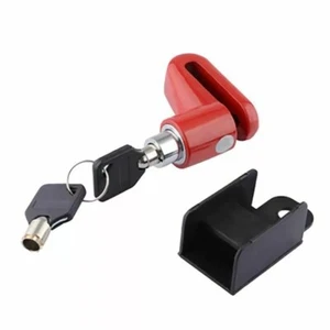 Scooter Bike Bicycle Motorcycle Safety Anti-theft Disk Disc Brake Rotor Lock red - Picture 1 of 3