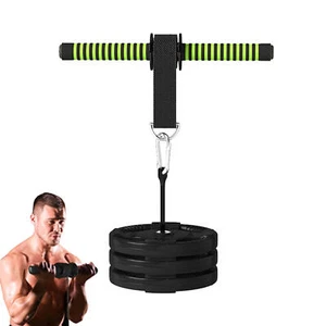 Arm Workout Bar Hand Grip Strengthener Forearm Workout Kit with Sponge - Picture 1 of 14