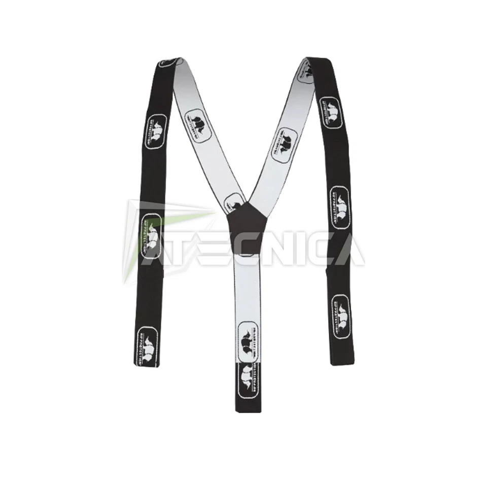 Bretella elastica regolabile con chiusura a strappo bretelle per pantaloni lavor - Immagine 1 di 1