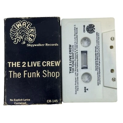 Кассетная лента 2 Live Crew «The Funk Shop» без откровенных текстов песен - Изображение 1 из 2