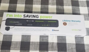 New Embertec Emberstrip 8 AV+ ESUSAV8-ET-10B Sensor Surge Protector Power Strip - Photo 1/4