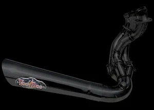 06-23 Kawasaki ZX14/R VooDoo 4 into 1 Shorty Slash Sidewinder Race Exhaust Black - Picture 1 of 2