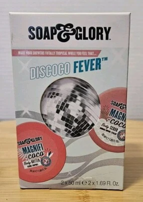 Soap & Glory Discoco Fever Set Magnificoco Body Scrub & Body Butter 1.69oz Each - Image 1 of 4