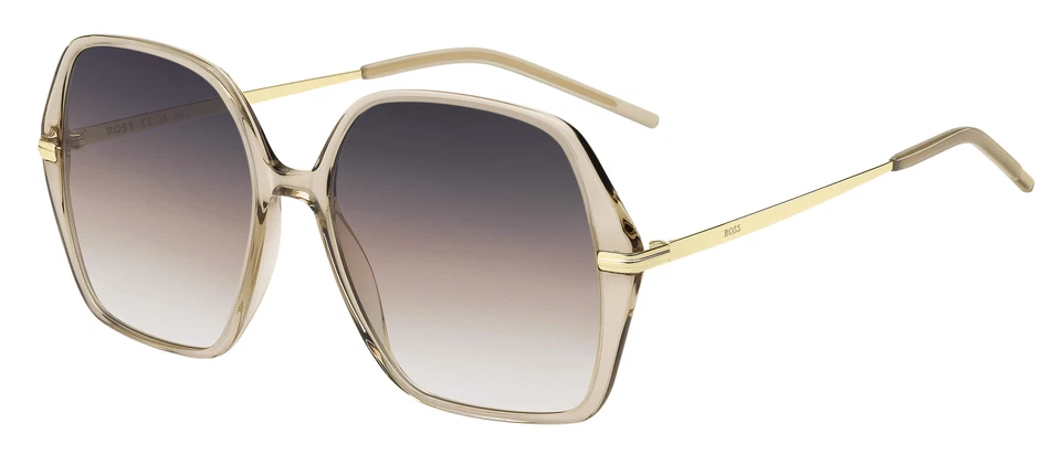 Lunettes de Soleil HUGO BOSS BOSS 1660/S 84A BEIGE GOLD 57/17/140 Femme - Photo 1/4