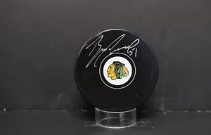 Brian Campbell Signed Official Blackhawks Puck Autograph BBCE 12457 - Picture 1 of 3