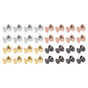 8pcs 1:12 Scale Miniature Round Head Pull Handle Dollhouse Door Handle Knobs HOT