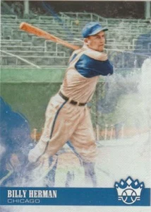 2018 Donruss Diamond Kings #35 Billy Herman card, Chicago Cubs HOF - Picture 1 of 1