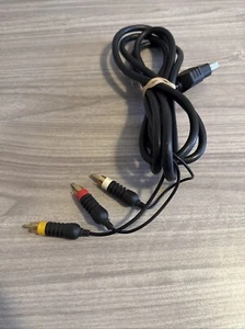 Original Xbox OEM Authentic RCA AV Audio Video Cables Cord TESTED - Picture 1 of 4