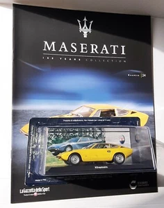 Maserati Khamsin 1973 con fascicolo Fabbri Centauria scala 1/43 - Foto 1 di 1