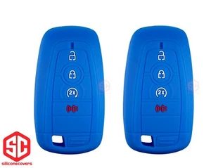 2x New KeyFob Remote Fobik Silicone Cover Fit / For Select Ford Vehicles... - Picture 1 of 2