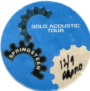 Bruce Springsteen pass backstage tour acustico solista 12/9/95 - Torre Teatro blu - Foto 1 di 1