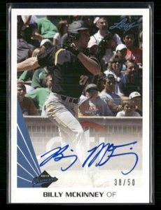Billy McKinney 2013 Leaf Moments Auto 38/50 - Picture 1 of 2