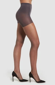 $22 Donna Karan Women's Gray Ultra Sheer Control Top Pantyhose Size Tall - Picture 1 of 1