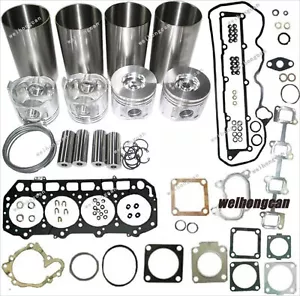 4BG1 4BG1T Overhaul Rebuild Kit For Isuzu Kobelco Hitachi JCB Link-Belt Engine - Picture 1 of 2