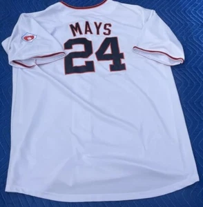 Mitchell & Ness Cooperstown 1951 SF Giants Willie Mays Jersey - Mens XXL - Picture 1 of 12