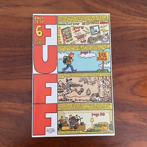 FUFF #6 JEFFREY LEWIS Indie Comic Graphic Book - Picture 1 of 2