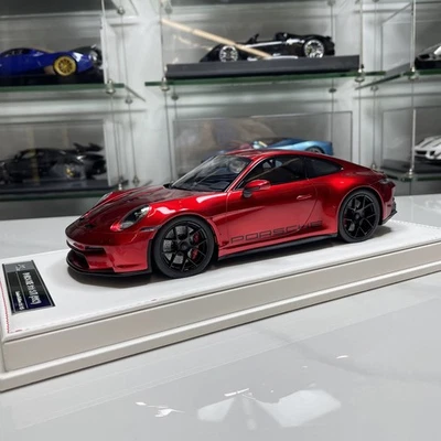 IVY 1:18 Porsche 911 S/T 992 Limited Edition ST (Red - Black Rims) - Immagine 1 di 4
