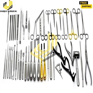 Rhinoplasty Instruments Set 50 Pcs German Steel Plastic Nose Surgery Tools Kit - Picture 1 of 3