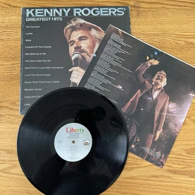 Kenny Rogers- Greatest Hits 1980 LOO-1072 Vinyl 12'' Vintage - Image 1 of 4