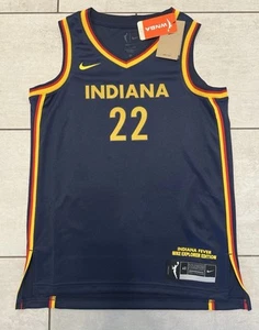Authentic Caitlin Clark Nike Indiana Fever WNBA Navy Jersey Size Small 40 S - Picture 1 of 10