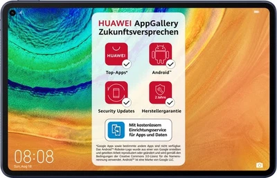 Huawei MatePad Pro Wi-Fi 10.8" Tablet 128GB Grau Midnight Gray - Sehr Gut - Bild 1 von 4