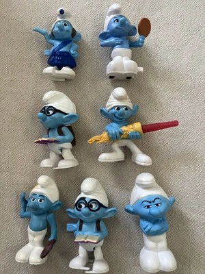 Smurf’s 2002 McDonald’s Promotional Toys - image 1 of 4