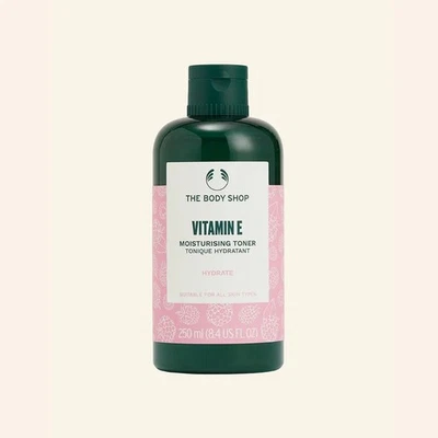 Tónico hidratante con vitamina E The Body Shop 8,4 fl oz | Cuidado de la piel vegano hidratante Foto 1 de 4