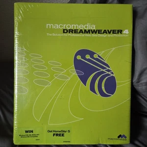 Macromedia Dreamweaver 4 Professional Web Site Design and Production New Sealed - Picture 1 of 5