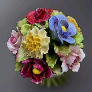 Capridemonte FineBone China Blume Handmodell handbemalt England Aynsley lesen  - Bild 1 von 12