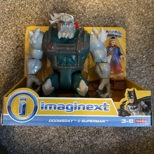 IMAGINEXT DOOMSDAY & SUPERMAN DC SUPER HERO FRIENDS FIGUR FISHER PRICE 2015 NEU - Bild 1 von 4