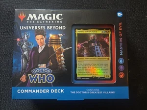 Magic The Gathering Universi Oltre Doctor Who Mazzo Comandante Masters of Evil - Foto 1 di 2