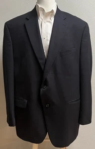 LAUREN Ralph Lauren Green Label Navy Blau Wolle Blazer Jacke Herren Größe 48 R - Bild 1 von 15