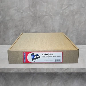Cucitrice completa C-1650S 16 Ga 7/16" corona media serie N - NUOVA CON SCATOLA! - Foto 1 di 8