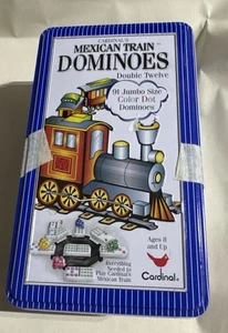 Tren Mexicano Cardinal’s Domino’s Doble 12 en Lata Coleccionable 91 Piezas 2005 - Imagen 1 de 10