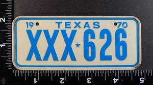 1970 Post Cereal TEXAS *SCARCE* Metal Mini License Plate (m70p0033) - Picture 1 of 2