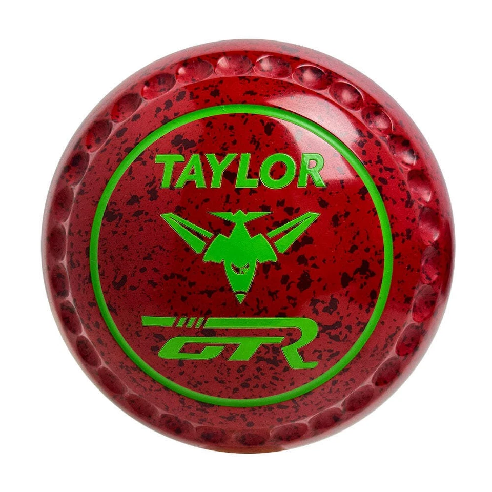 Taylor GTR Lawn Bowls Size 3 Heavy Gripped Red/Maroon HAD2171A - image 1 of 3