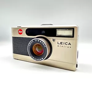 LEICA Minilux SUMMARIT F2.4 40mm Compact Film Camera From Japan - Picture 1 of 16