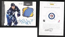 2011-12 Panini Dominion Auto Patch /60 Dustin Byfuglien #99 Patch Auto