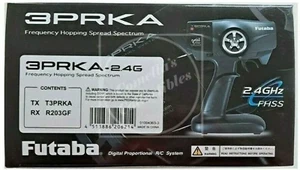 Futaba T3PRKA Transmitter 3-Channel Digital 2.4GHz RC System w/ R203GF Receiver - Picture 1 of 5