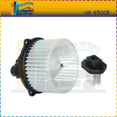 Front Blower Motor with Resistor Fit For 2006-2007 Hyundai Tucson Replacement Foto 1 de 4